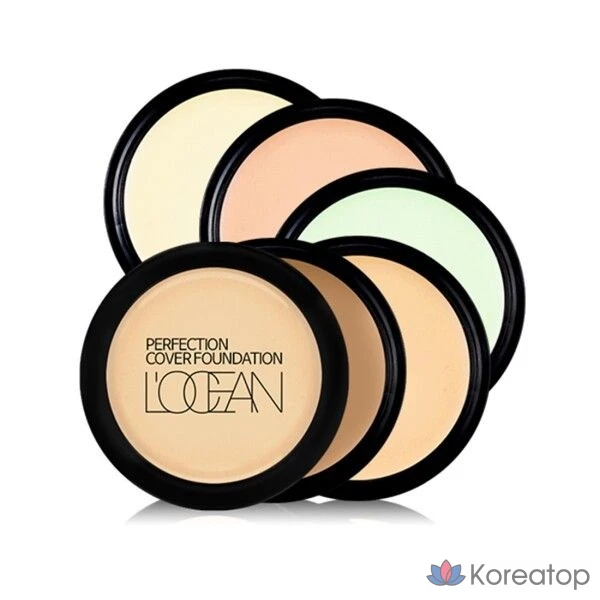 Фундация L'OCEAN Cover Foundation, 1 шт.