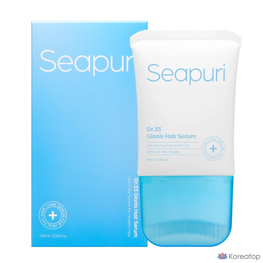 Сыворотка для волос Seapuri Glonix с увлажняющим протеином LPP для поврежденных волос, 1 шт., 100 мл