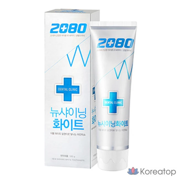 Зубная паста Dental Clinic 2080 New Shining White, 120 г, 1 шт.