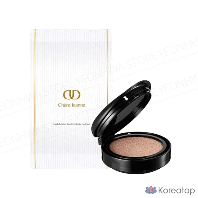 Сменный блок для тонального крема Chere Jeann Fondant Matte Parfait, 14 г, глубокий, № 23, 1 шт.