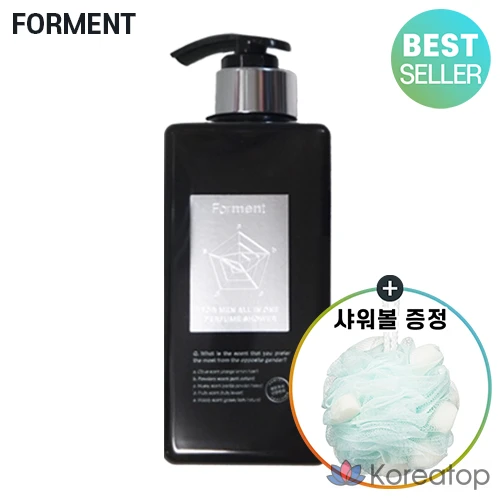 Парфюмированный душ Forment Cotton Hug, Гель для душа Forment, 1 шт., 500 мл