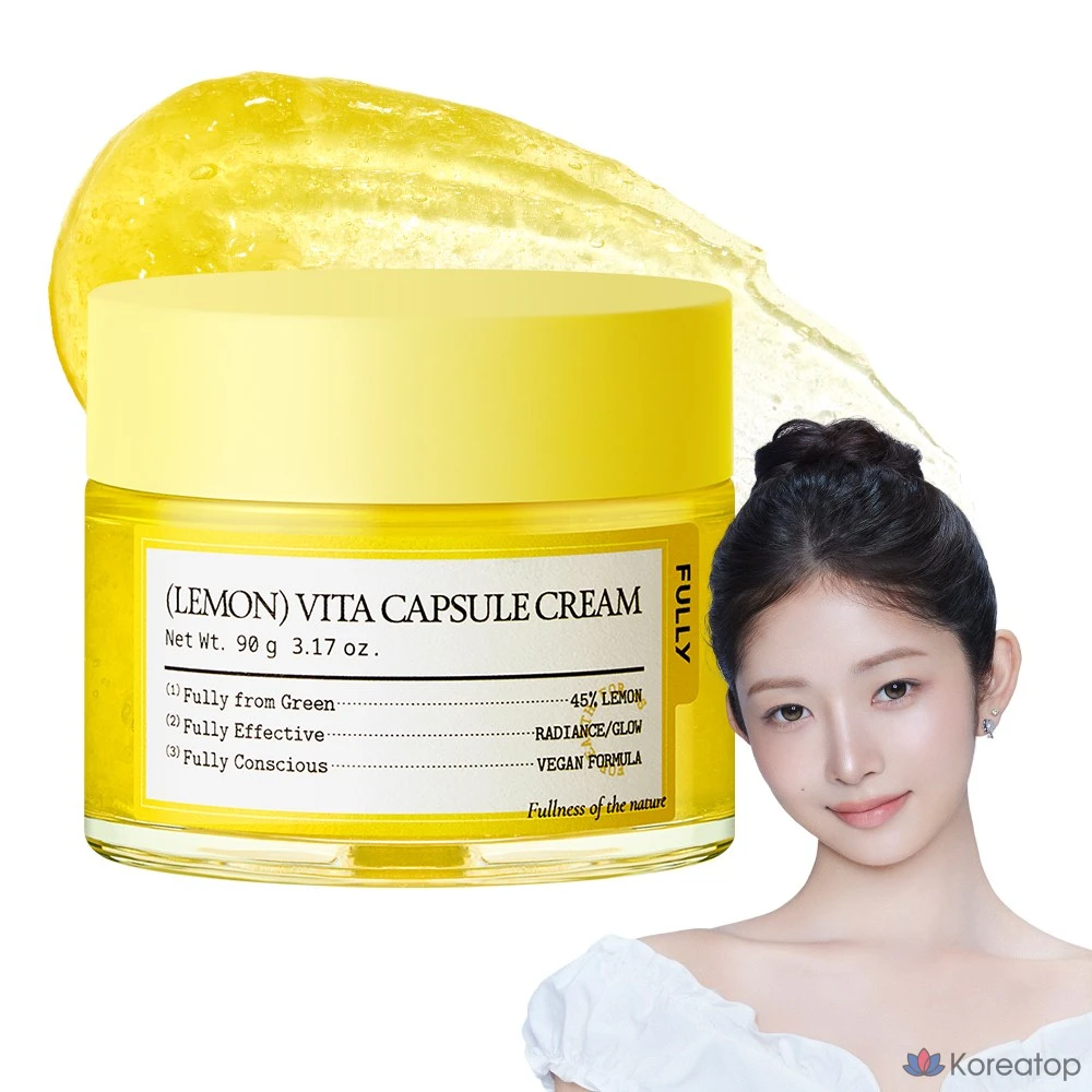 Крем FULLY Lemon Vita Capsule Cream, 90 г, 1 шт.