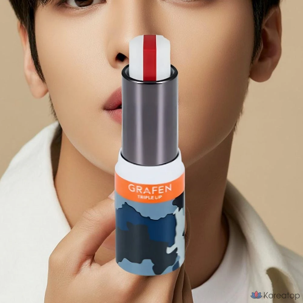 Бальзам для губ GRAFEN Triple Lip™ Handsome Lip, 4.3 г, 1 шт.