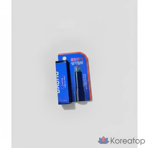 Бальзам для губ DASHU Men's Color Change Lip Balm, оттенок Cool Tone Red, 1 шт.