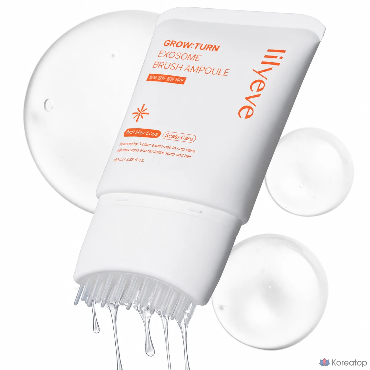 Ампульная сыворотка Lilyeve Growton Exosome Brush Scalp Hair Loss Ampoule, 100 мл, 1 шт.