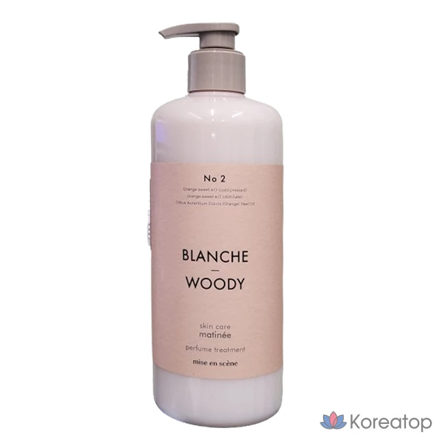 Парфюмированная вода «Mise en Scene» Blanche &amp; Woody, 900 мл, 1 шт.