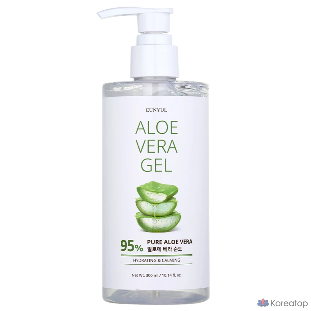 Успокаивающий гель с алоэ вера Eunyul, 95%, 300 мл, 1 шт.