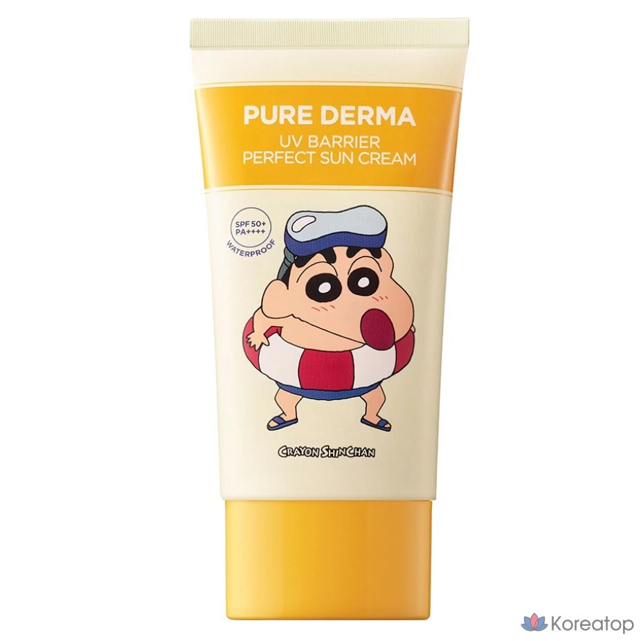 Солнцезащитный крем для тела Pure Derma Jjanggu UV Barrier Perfect Sunscreen SPF50+ PA++++, 1 шт., 80 мл