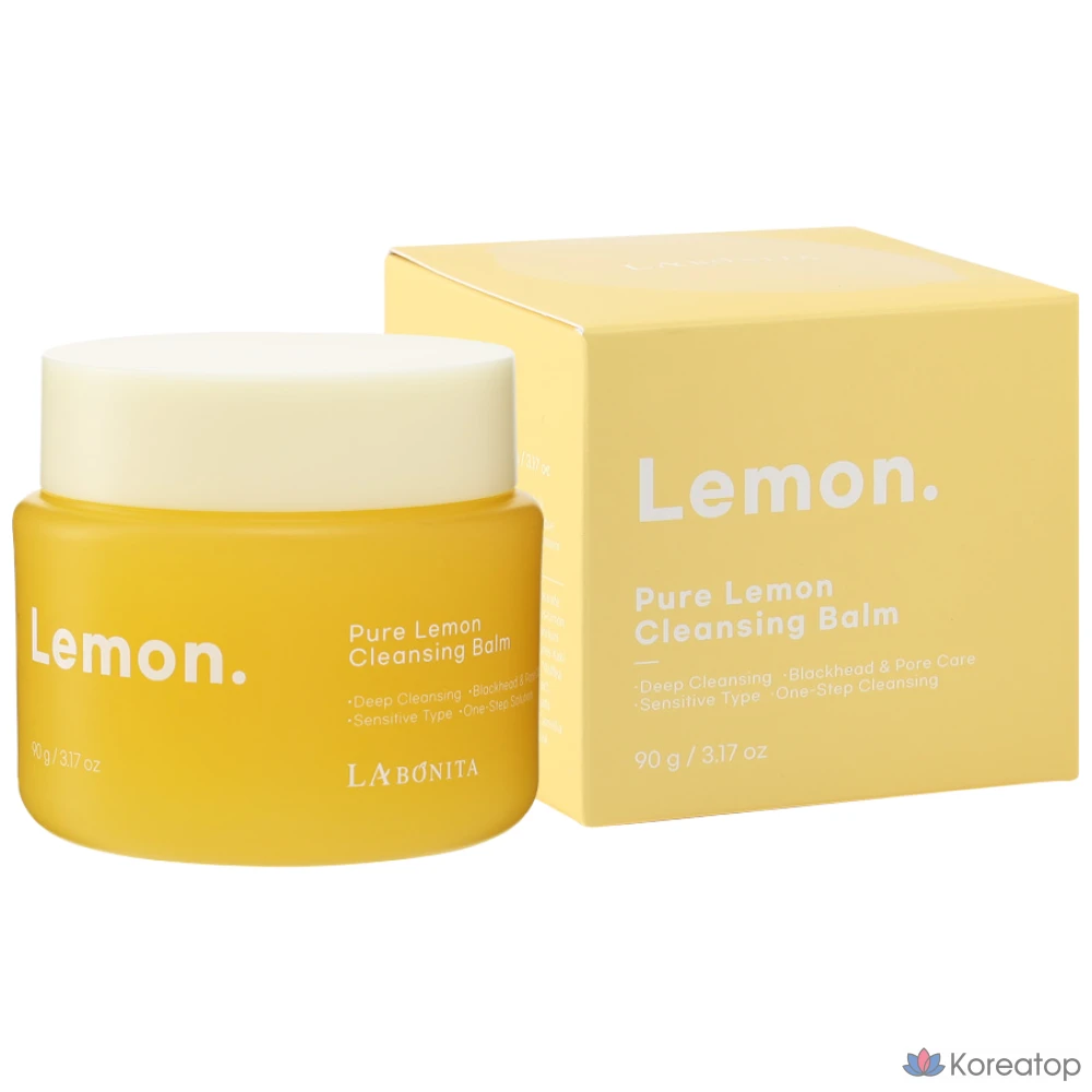 Очищающий бальзам Labonita Pure Lemon, 1 шт., 90 г