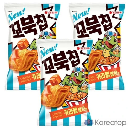 Карамельный попкорн Orion Turtle Chip