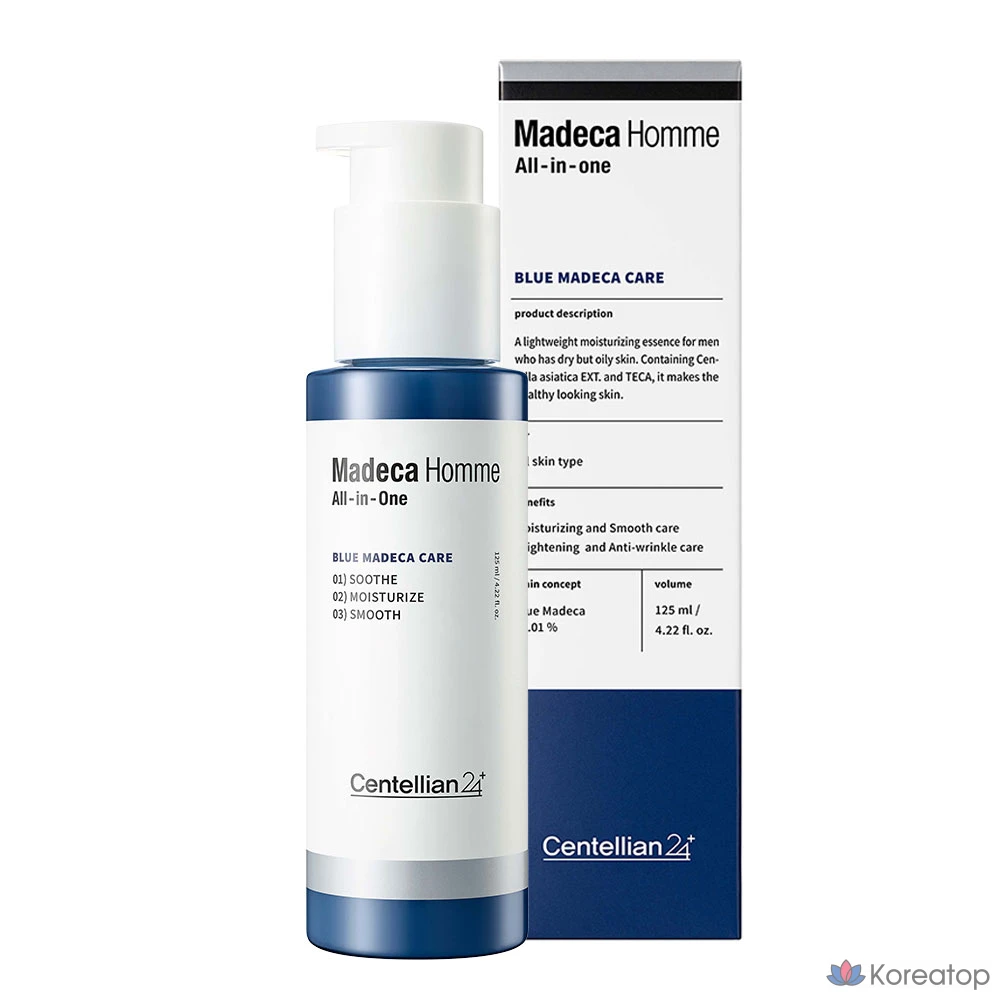 Эссенция Centellian24 Madeca Homme All-in-one Essence, 125 мл, 1 шт.