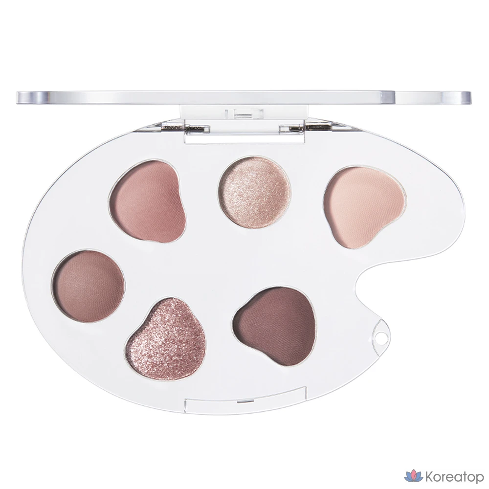 Палетка теней BBIA Last Eye Palette Zzanggu Edition, оттенок 01 Choco Village, 1 шт.