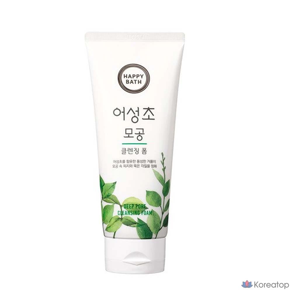 Очищающая пенка для лица Happy Bath Eoseongcho Pore Cleansing Foam, 200 мл, 1 шт.