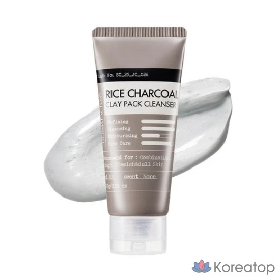 Очищающая глиняная маска-пилинг Derma Factory Smooth Pore Clay Pack Cleanser, 1 шт.
