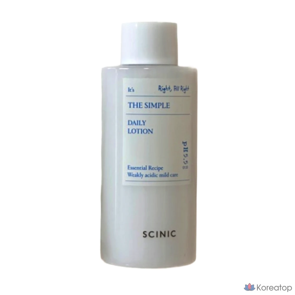 Лосьон Scinic The Simple Daily Lotion, 260 мл, 1 шт.