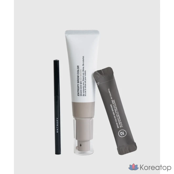 Цвет для бровей Entropy Makeup, пепельно-коричневый, 1 шт.