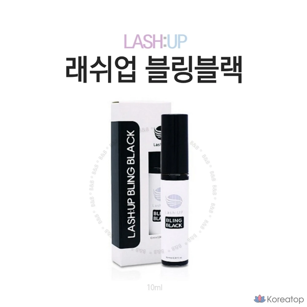 Lash:Up Bling Black 10 мл, черное тонирующее покрытие для ресниц, 1 шт.