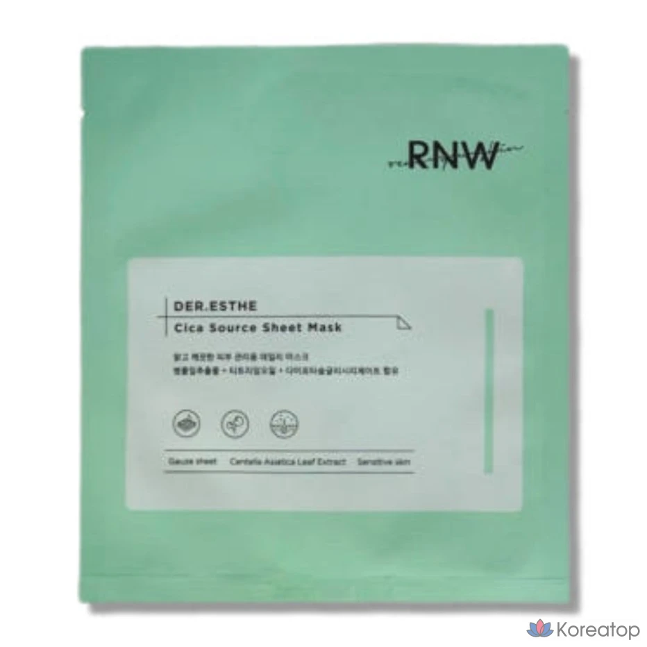 Тканевая маска для лица RNW The Este Cica Soothing Mask, 30 шт.