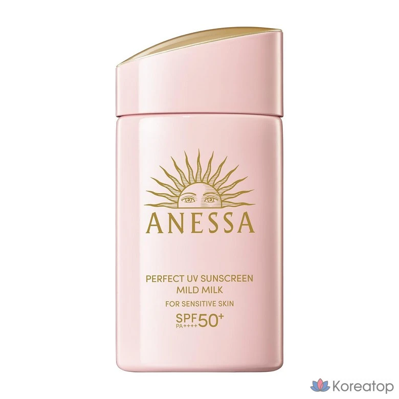 Солнцезащитный крем Anessa Perfect UV Sunscreen Mild Milk SPF50+ PA++++, 60 мл, 1 шт.