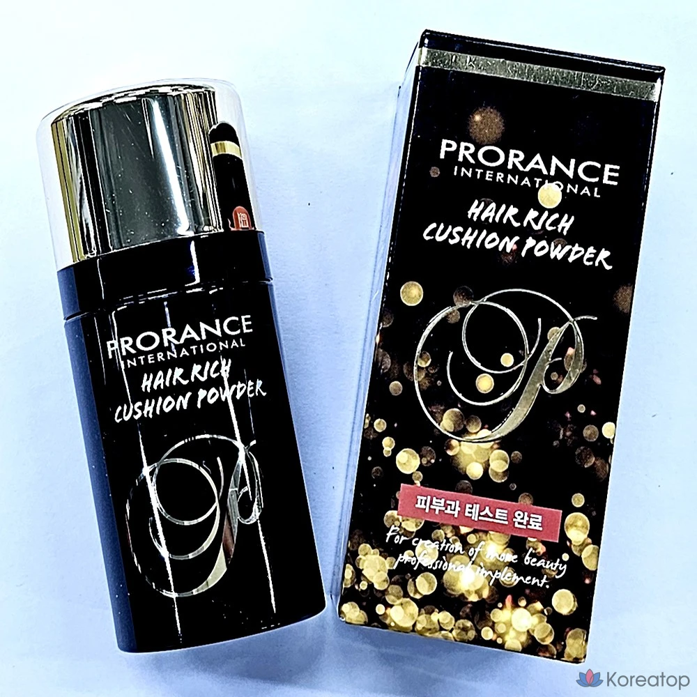 Пудра для волос Prolance Hair Rich Cushion Powder, № 03, черная, 1 шт.