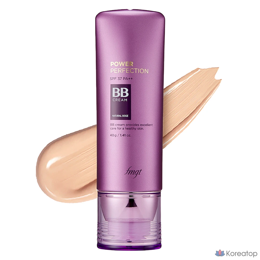BB-крем The Face Shop Power Perfection SPF 37 PA++, V203 Натуральный бежевый, 40 г, 1 шт.