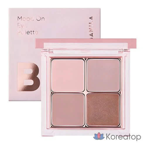 Палетка теней для век Banila Co Vivi Vanilla Mood On Eye Palette, оттенок 04 Mellow Mauve