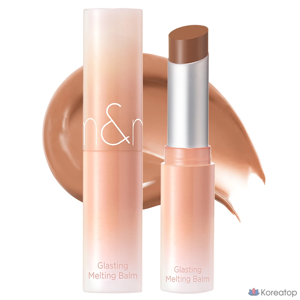 Бальзам для губ ROM&ND Glasting Melting Lip Balm, оттенок 10 Nude Beige, 3.5 г, 1 шт.