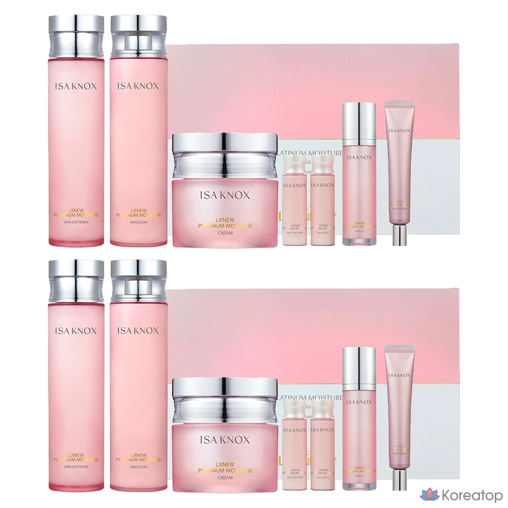 Набор для ухода Isa Knox LXNEW Platinum Moisture Full Set, 2 шт.