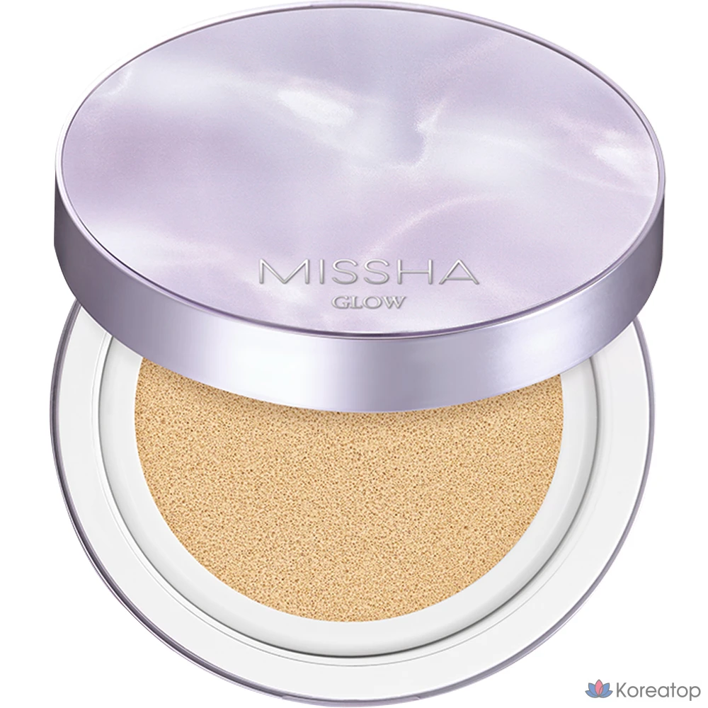 Кушон Missha Glow Layering Fit Cushion, оттенок 21 Vanilla, 14 г, 1 шт.