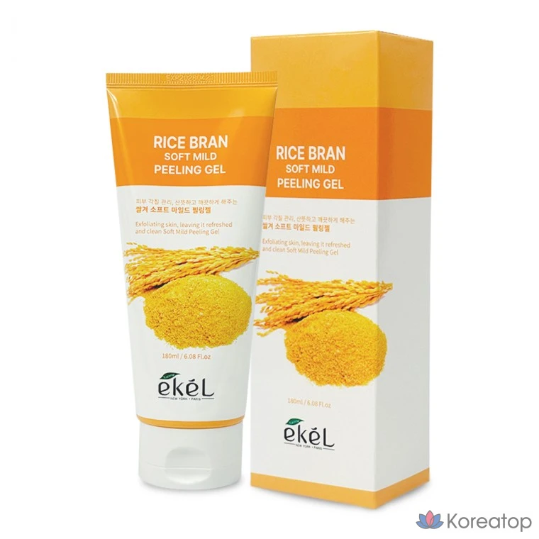 Пилинг Ekel Rice Bran Mild Peeling Gel, 1 мл, 1 шт.