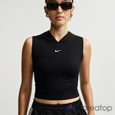 Танк-топ женский Nike Sportswear Slim Hood Tank Top