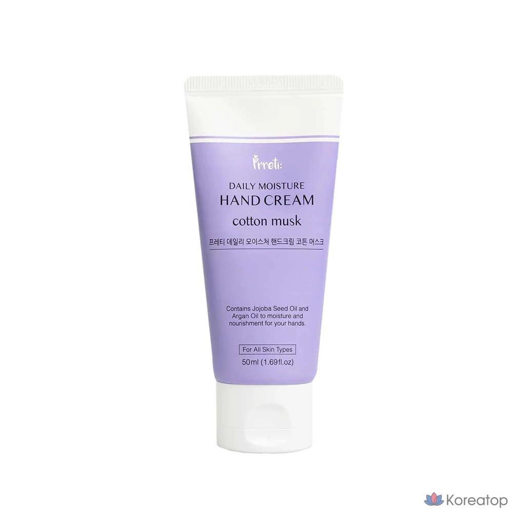 Увлажняющий крем для рук Prreti Daily Moisture, 50 мл, 1 шт.