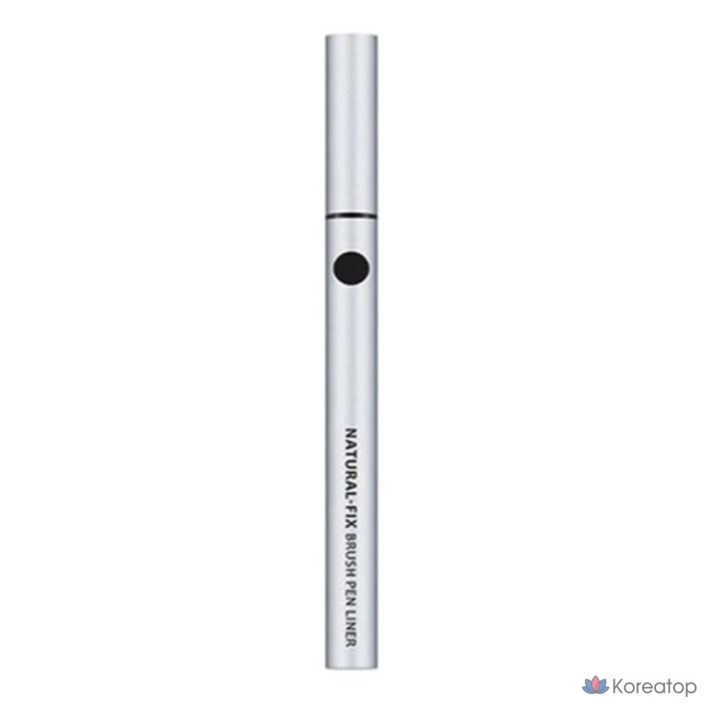 Айлайнер Missha Natural Fix Brush Pen Eyeliner, оттенок Black, 0.6 г, 1 шт.