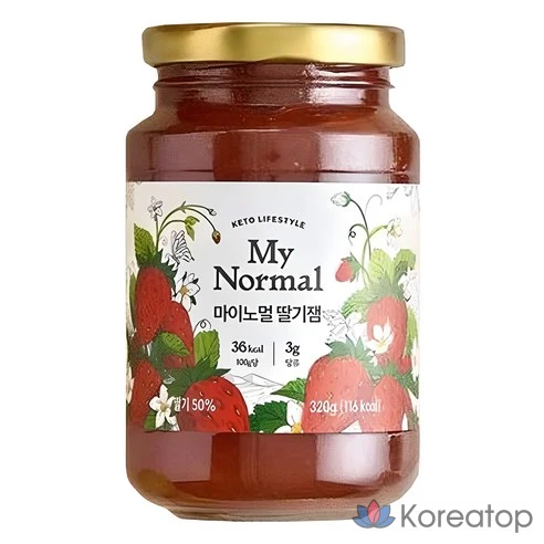 Низкокалорийный клубничный джем My Normal