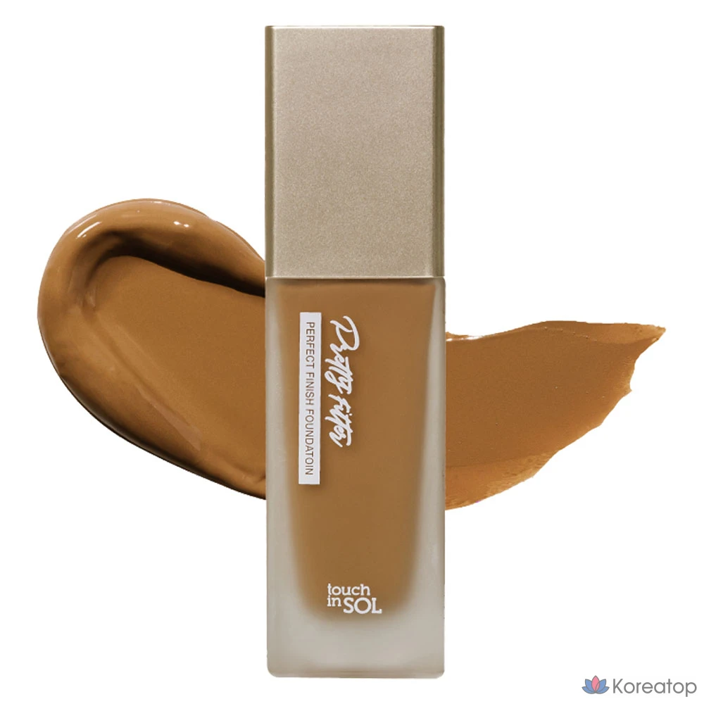 Тональный крем TouchinSol Pretty Filter Perfect Finish Foundation, 35 г, 1 шт., № 5 Deep