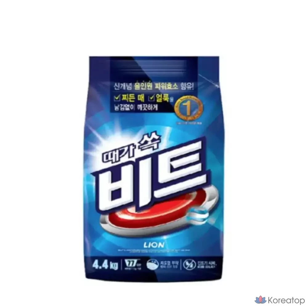 Стиральный порошок Lion Stain Removal (для барабанных и обычных стирок), 4.4 кг, 1 шт.