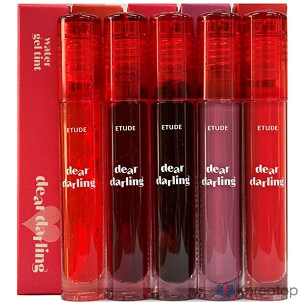 Тинт для губ Etude House Dear Darling Water Gel Tint, оттенок 09 Milk Strawberry, 5 г, 1 шт.