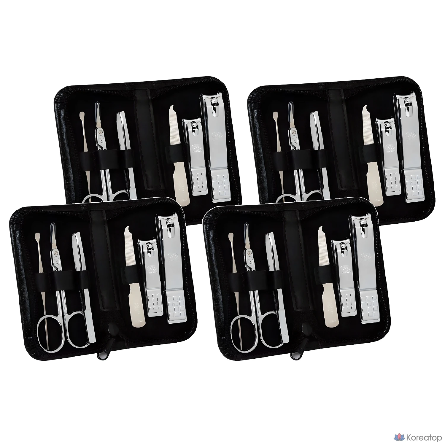 Набор для ухода Three Seven 777 Nail Clipper Set, 4 шт.