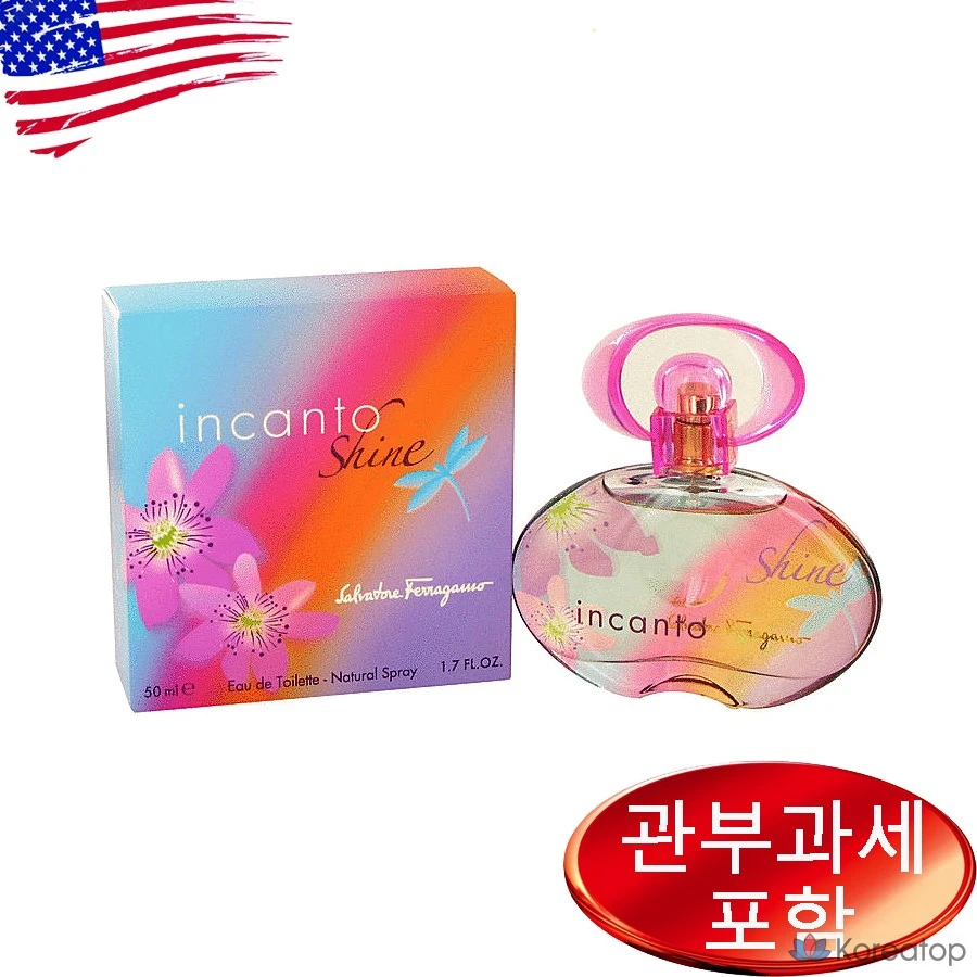 Парфюмированная вода Ferragamo Incanto Shine, 50 мл, 1 шт.