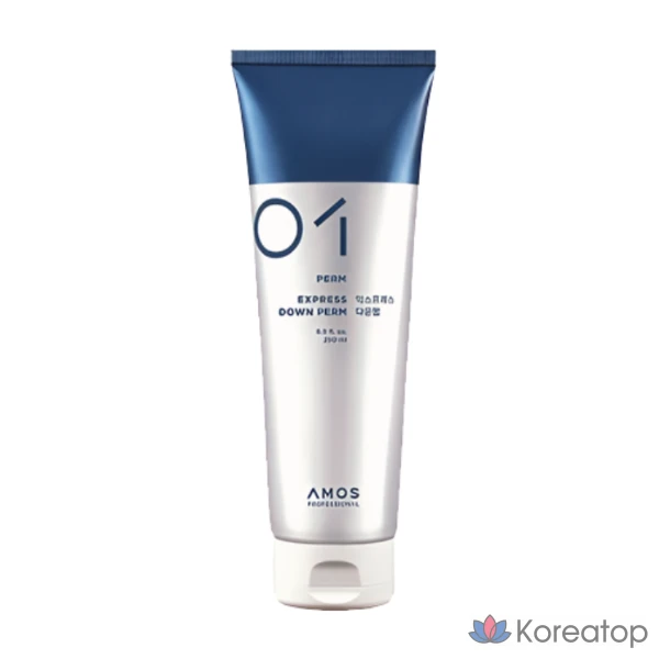 Сыворотка для укладки Amos Express Down Perm, 250 мл, 1 шт.