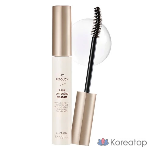 Тушь для ресниц Missha No Retouch Lash Correcting Mascara, 9,5 г, прозрачная