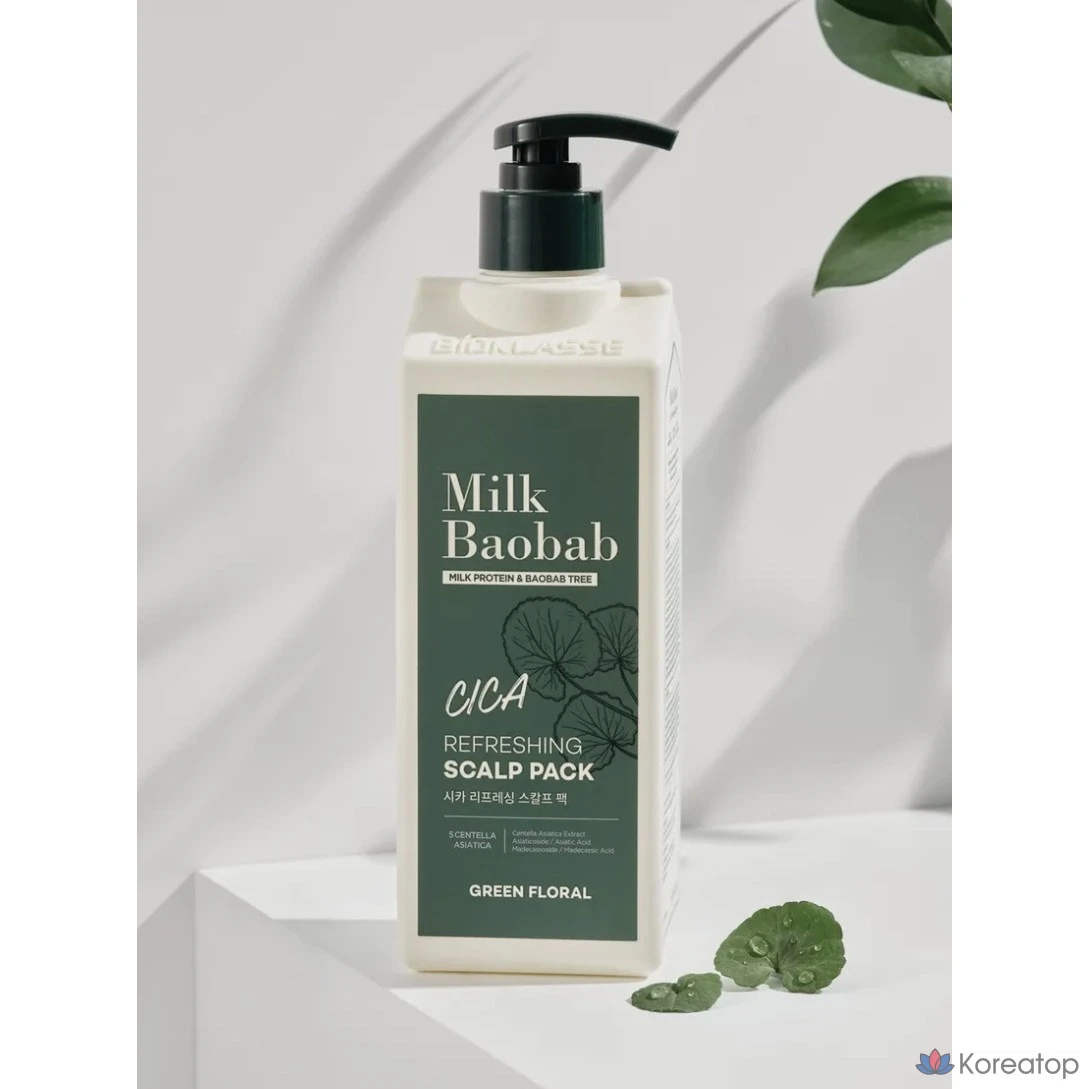 Маска для кожи головы Milk Baobab Cica Refreshing Scalp Pack, 500 мл