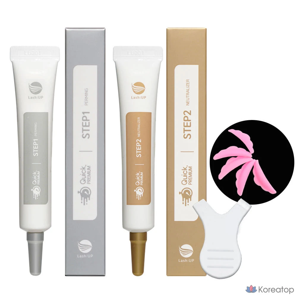 Набор для завивки ресниц Lash:Up Quick Premium Self Eyelash Perm, Brow Lift Large Capacity Set, 1 шт.