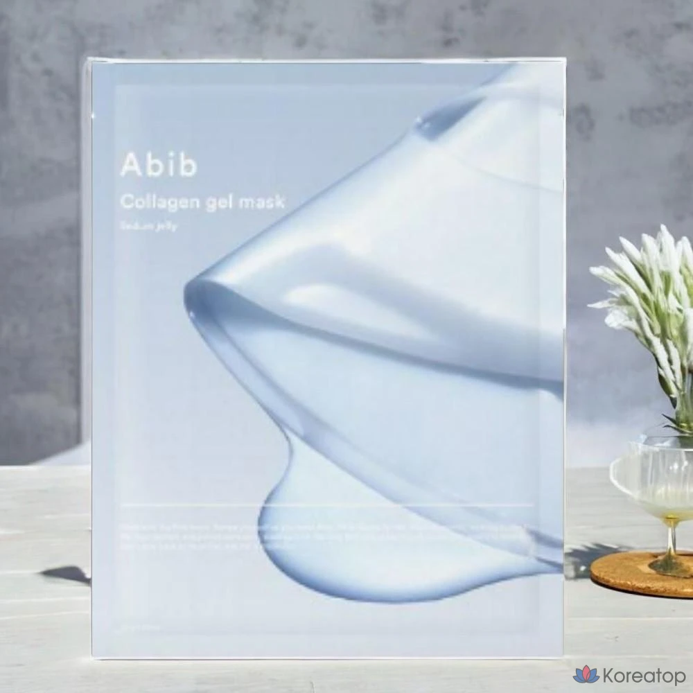 Гелевая маска для лица Abib Moisture Elasticity Whitening Collagen Gel Mask Moisture Herb Jelly Vegan, 35 г, 1 шт.