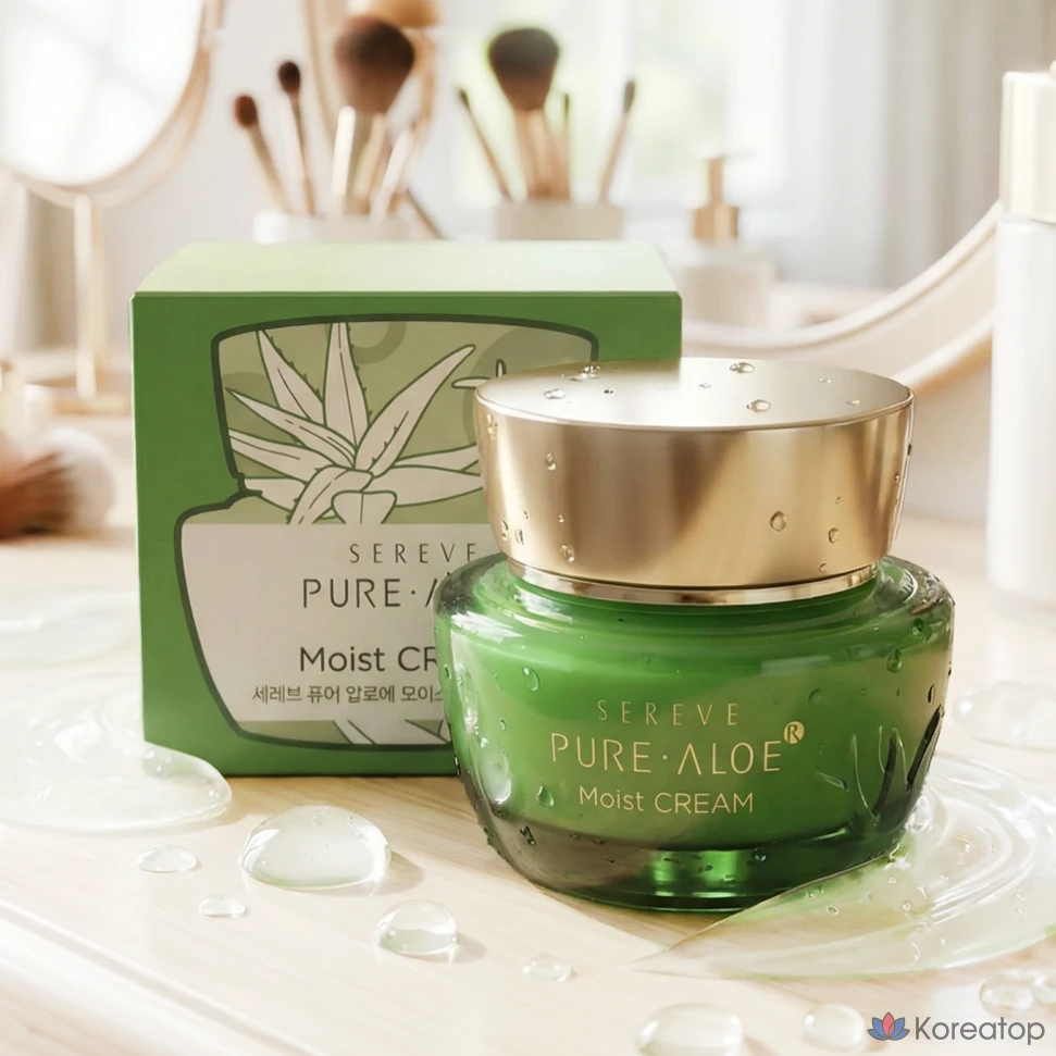 Увлажняющий крем Celeb Pure Aloe с алоэ вера, KIM JEONG MOON Aloe, 55 мл, 1 шт.