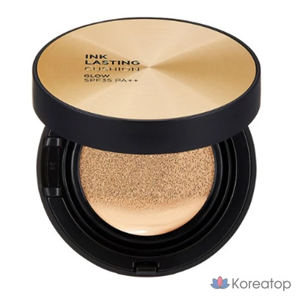 Тональный крем-кушон FMGT Inklasting Cushion Glow Foundation, 15 г, V201, 1 шт.
