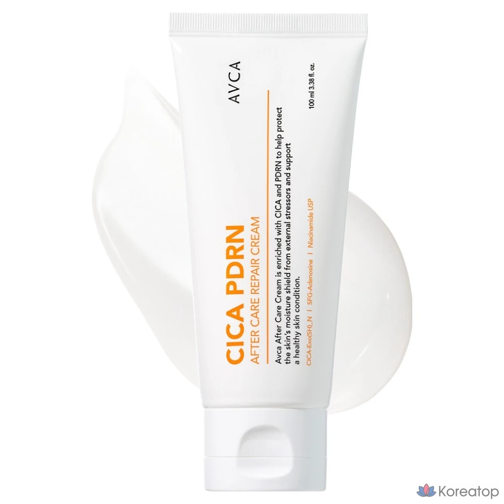 Восстанавливающий крем AVCA Aftercare Cica PDRN, 1 шт., 100 мл