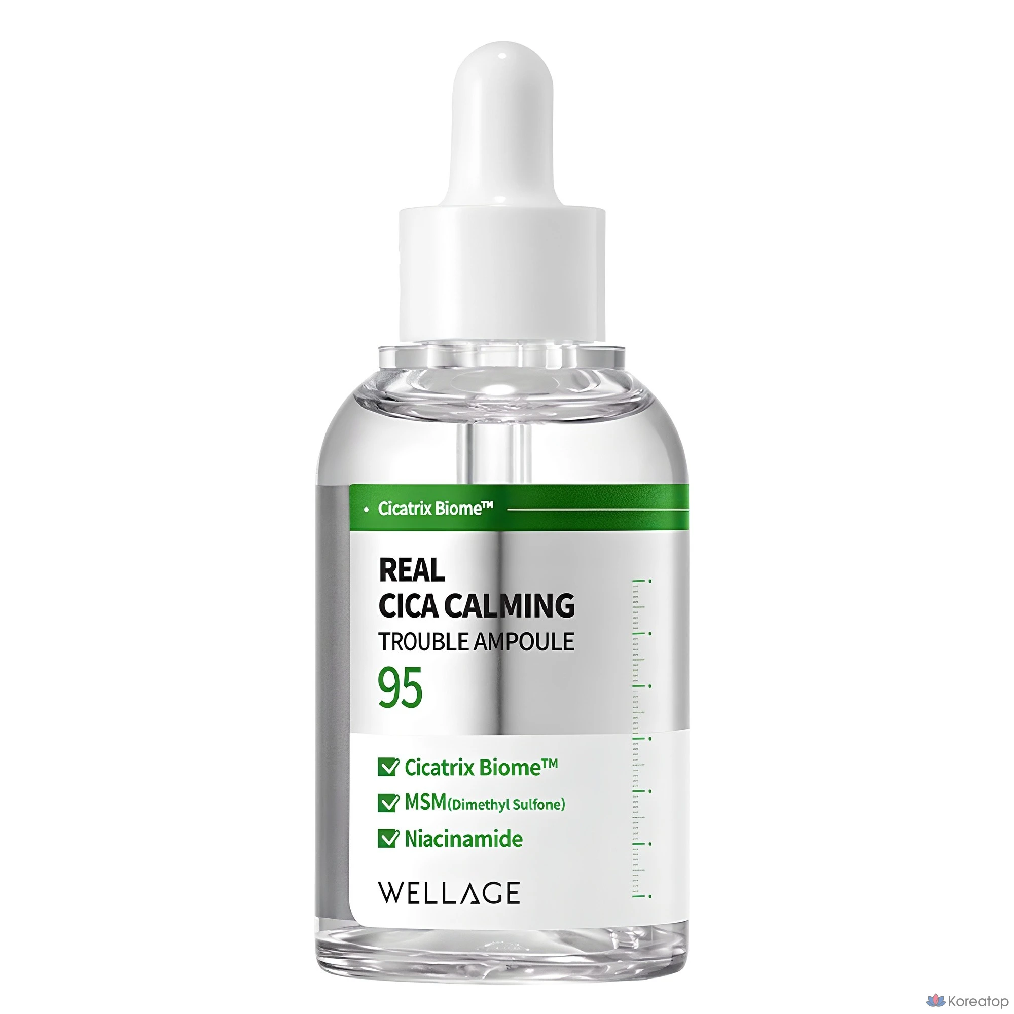 Wellage Real Cica Calming 95 Trouble Ampoule, 50 мл, 1 шт.