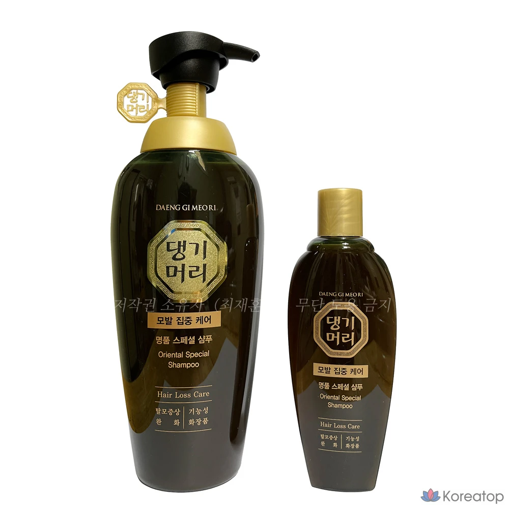 Daenggi Meori Premium Special Shampoo, 500 мл + 145 мл, 1 флакон, 645 мл