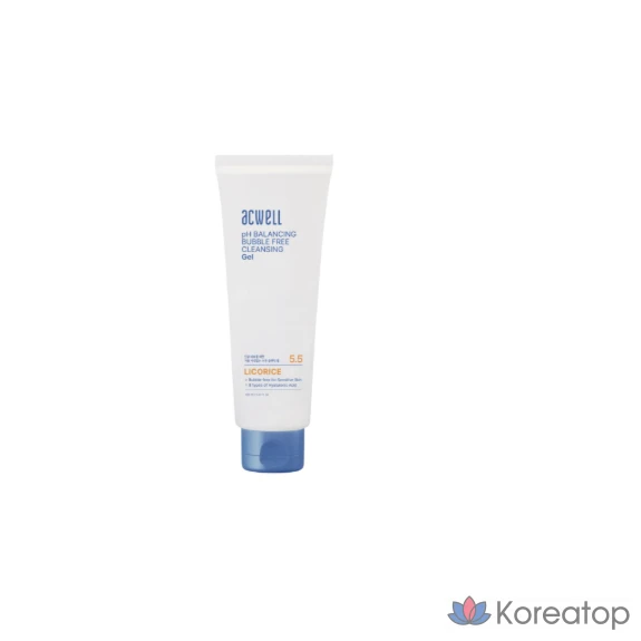 Очищающий гель Acwell pH Balancing Bubble Free Cleansing Gel, 160 мл, 1 шт.